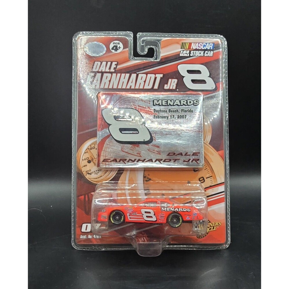 2007 Winner's Circle NASCAR DALE EARNHARDT JR #8 Menards 1/64th Daytona Beach